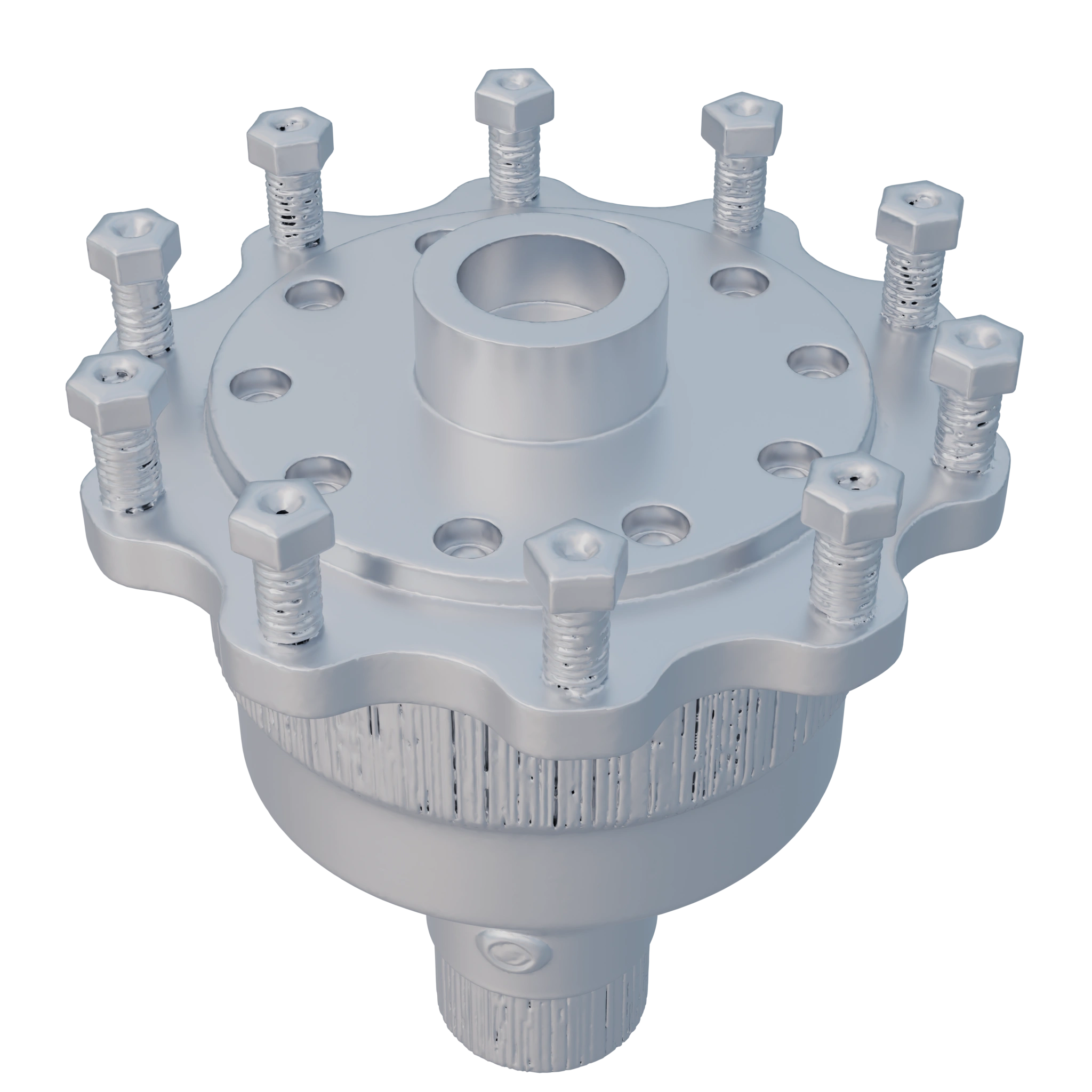 Gear result with 10-fold symmetry