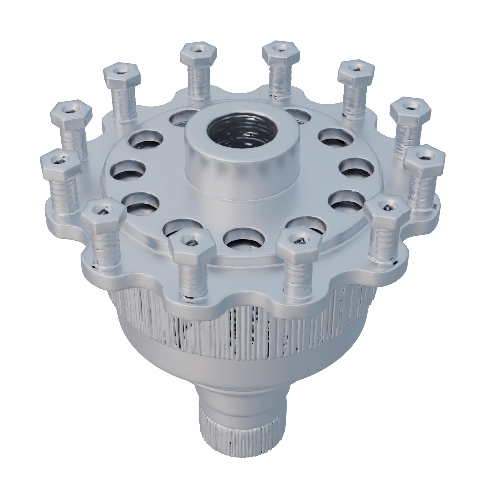 Gear result with 12-fold symmetry
