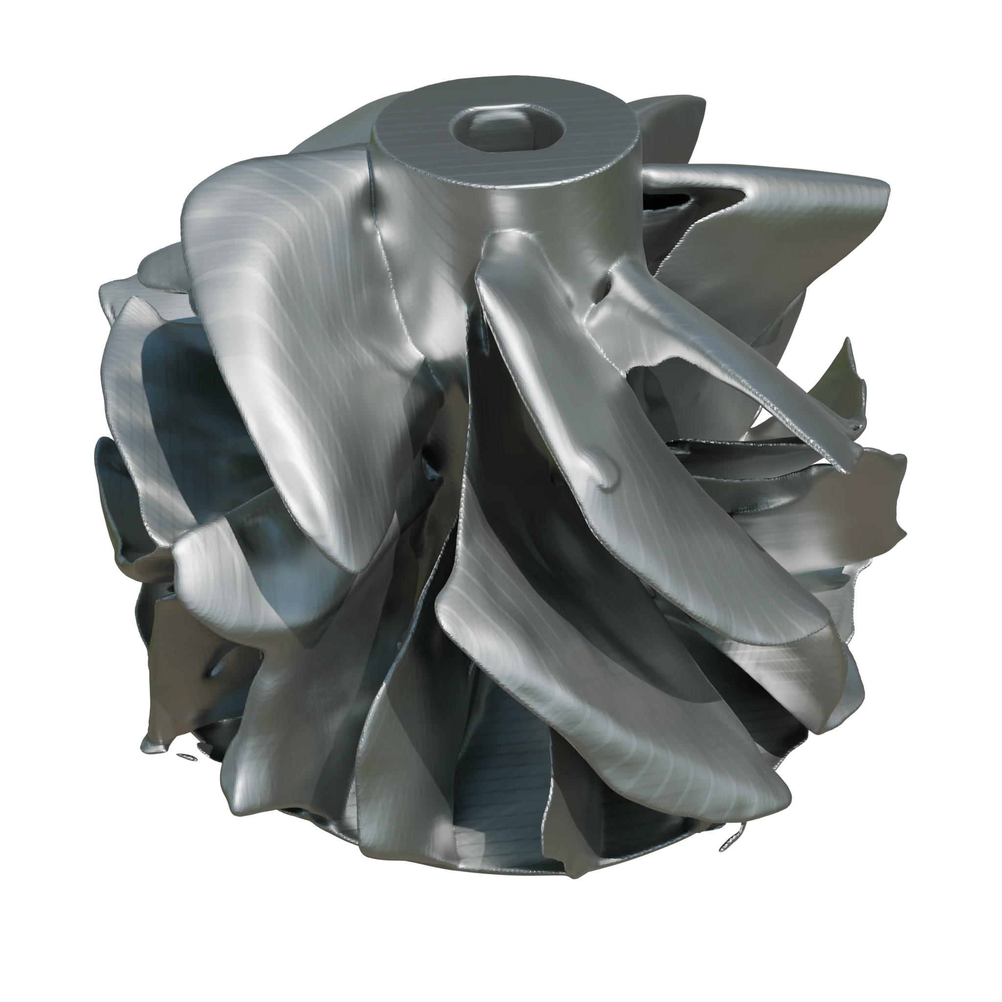 Turbo blade result from TripoSG