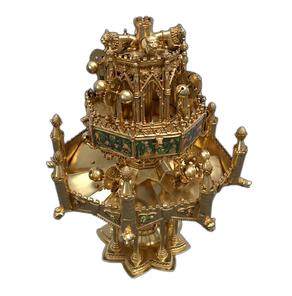 Table fountain input image