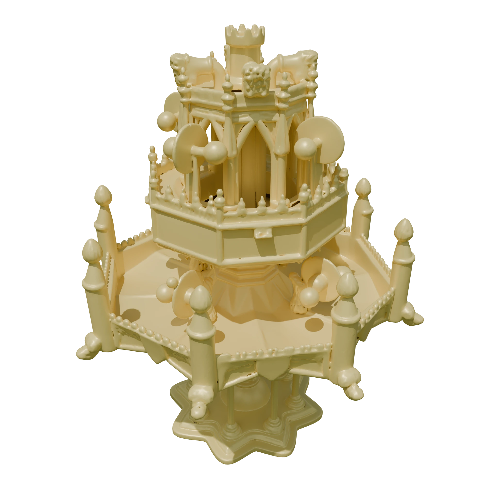 Table fountain result from SymTRELLIS