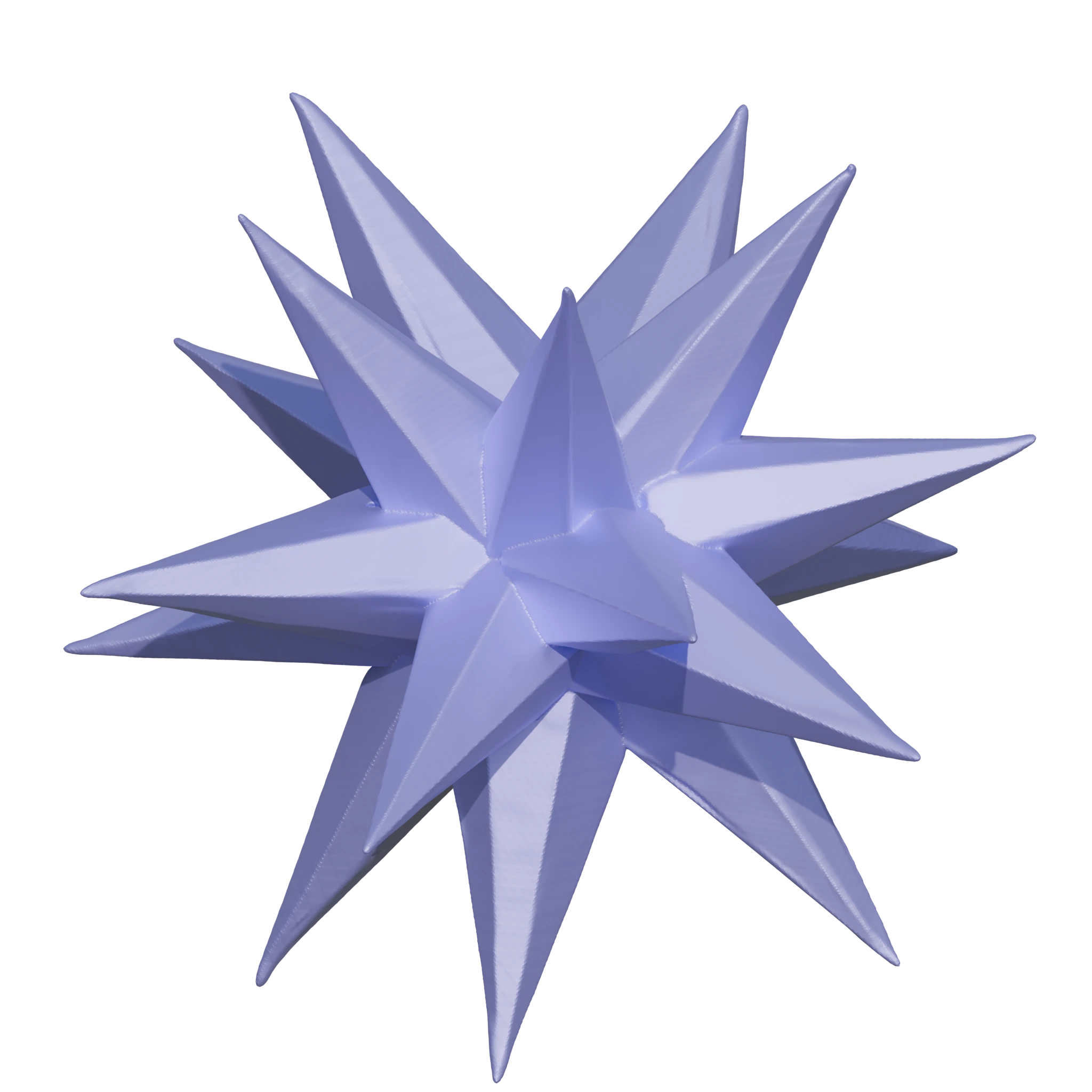 Great disdyakis triacontahedron result from TripoSG