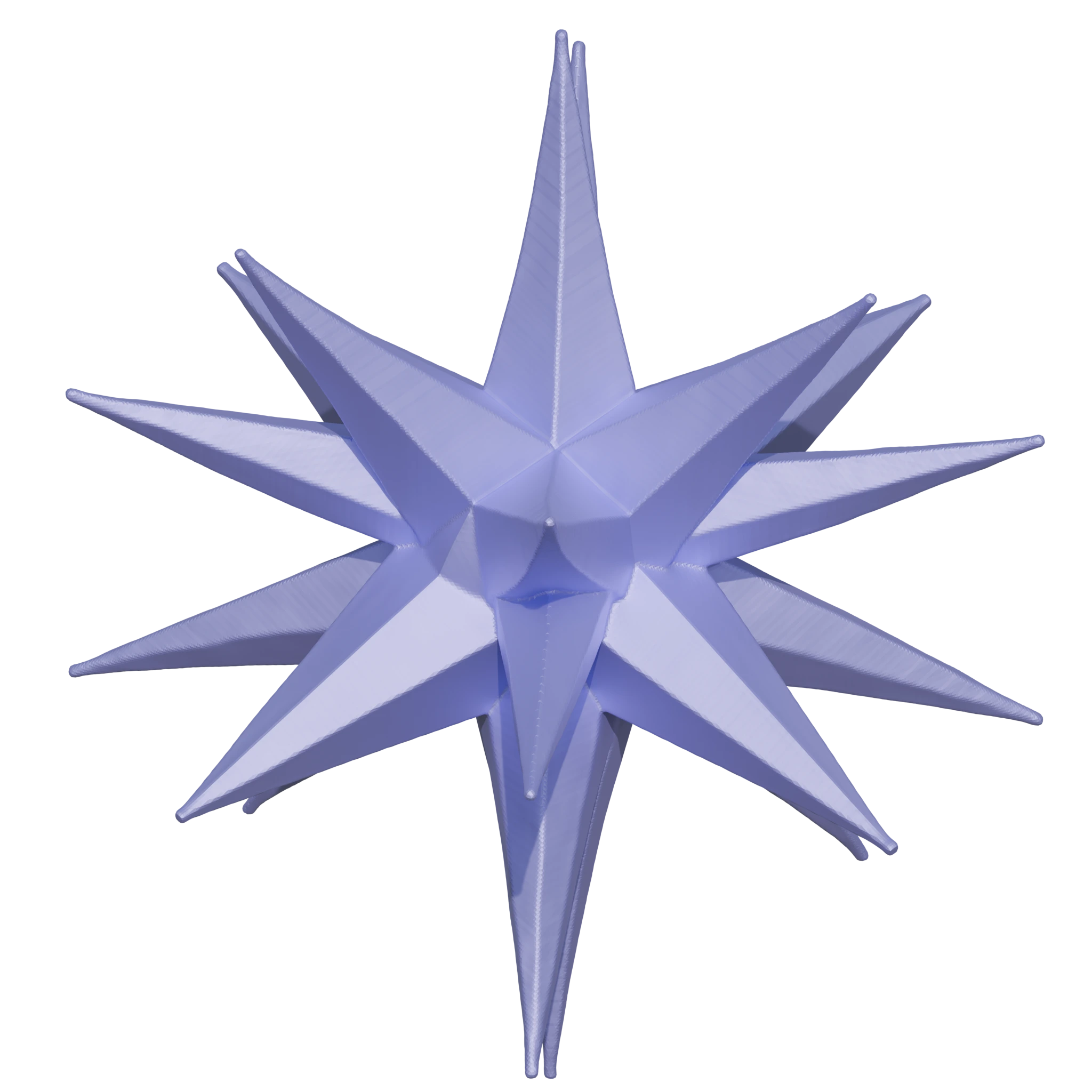 Great disdyakis triacontahedron result from Hunyuan3D 2.1